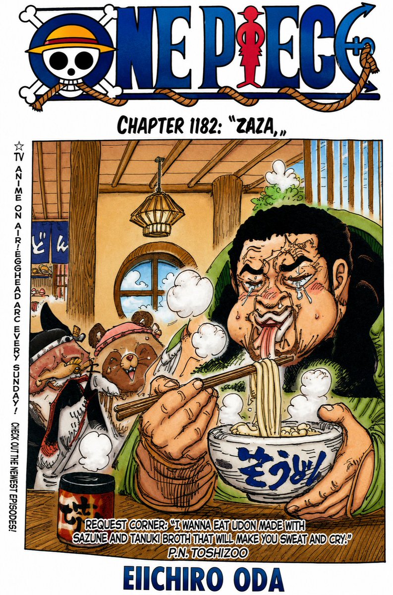 Ezun211's tweet photo. Colored Full chapter  English 
One piece chapter 1182 full read 🧵 https://t.co/eNjlbVJPkt