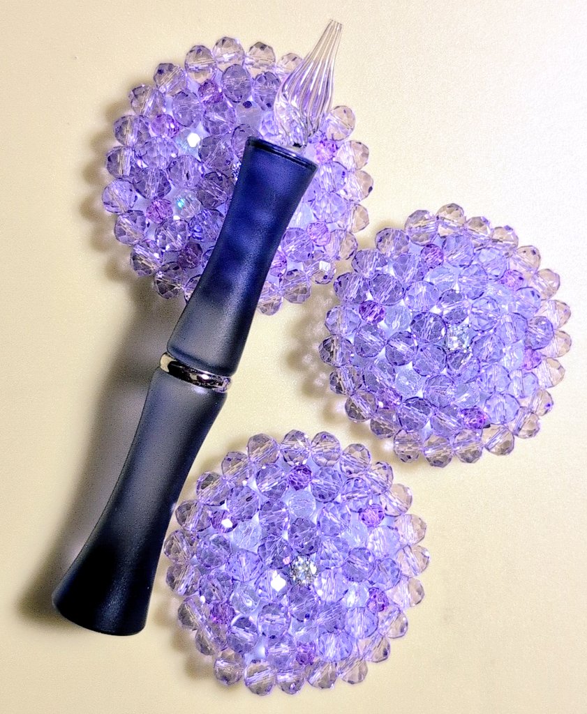 ガラスペン TAKETORI 百華ピュア 江戸紫 #GlassStudioTooS ペンレスト