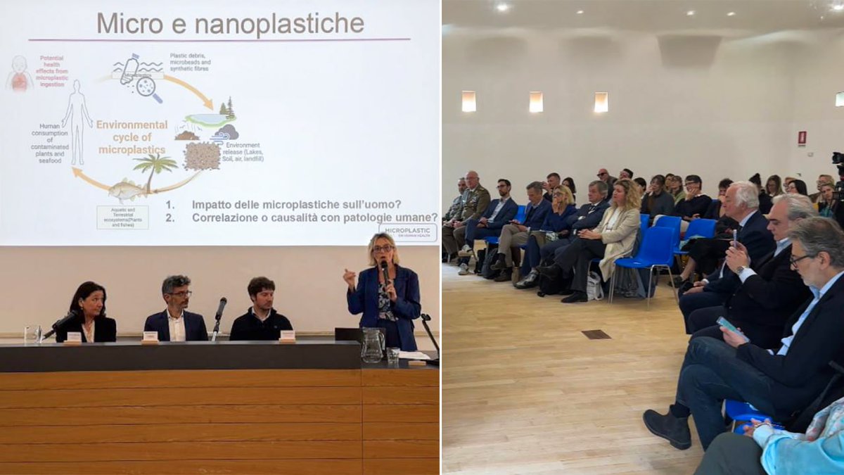 allatra_org's tweet photo. 📣On April 15, 2026, the ALLATRA TV Italy team took part in a scientific event titled “Micro- and Nanoplastics: The State of Research and Innovative Scenarios,” held in Milan and dedicated to the pressing issue of microplastics and their impact on human health and the environment.

📶During the event, interviews were conducted with key speakers—experts and researchers—who shared their latest findings and presented innovative solutions to address environmental challenges.

As part of the interviews, participants of ALLATRA Italy also presented an analytical report titled “Nanoplastics in the Biosphere: From Molecular Impact to Planetary Crisis,” which presents a systemic understanding of the impact of micro- and nanoplastics on the biosphere and human health.

✔️ As a continuation of this topic, a documentary film titled “Nanoplastics: A Threat to Life,” prepared by the ALLATRA Global Research Center with contributions from scientists, was also offered for viewing. The film provides a comprehensive assessment of the risks and demonstrates the scale of the threat to present and future generations.

Events like this bring people together for the sake of a shared future and help foster a more mindful approach to environmental protection.

 Stay tuned to ALLATRA TV Italy — a full report and exclusive interviews coming soon.

▪️Full press release: https://t.co/GWkzOD9mtT

#ALLATRA @AllatraItalia