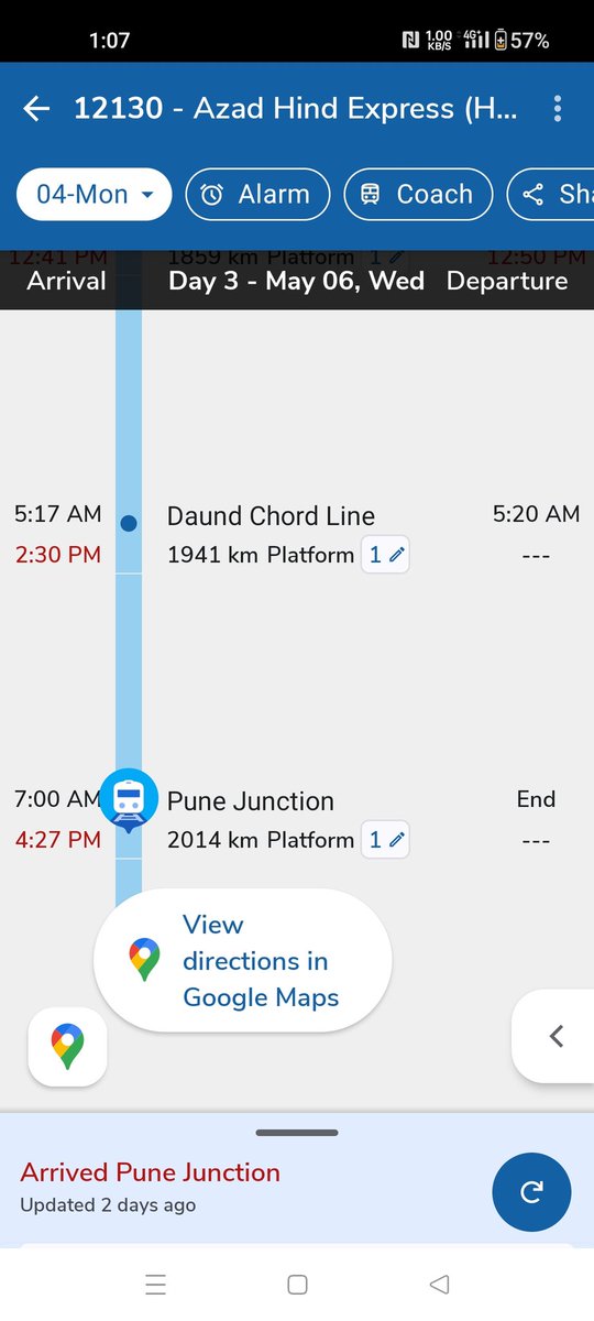 beingyogesh4's tweet photo. @AshwiniVaishnaw, @Central_Railway, @EasternRailway, @WesternRly, @RailwaySeva indian railways failing miserably in the area of running trains on time One such ex is train no 12130 Azad Hind from HWH to PUNE reaching late by 8+ hrs regularly No accountability #trainontime #rail https://t.co/nwpPZtpdNR