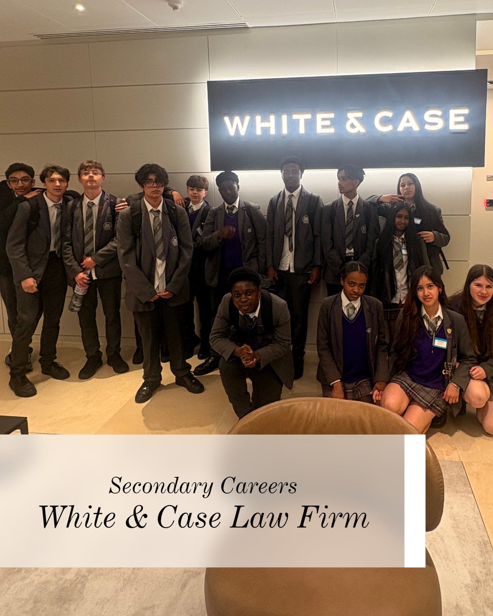 Year 10 students visited White & Case in London for an inspiring ...