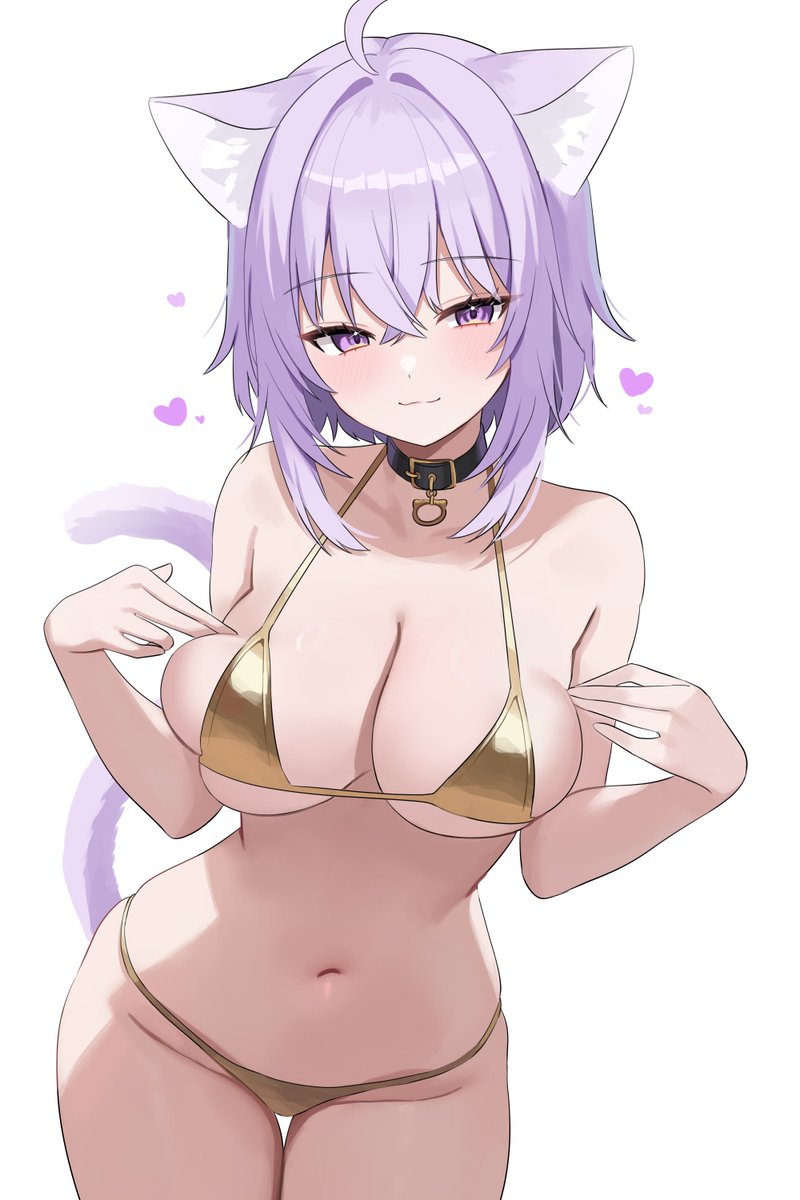 #絵かゆ
金ビキニ💛💜