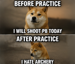 ArcheryNote's tweet photo. 🤣 https://t.co/Moy5zSS8dr