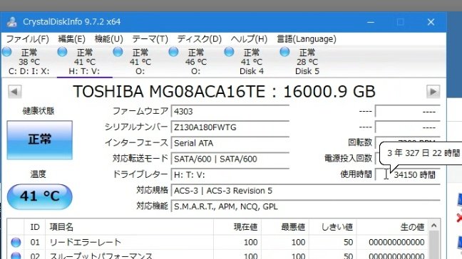 NMTVSystems's tweet photo. ファイルサーバー用にそろそろ新しいHDDが欲しかったから助かる
※そうして押し出された古い(とはいえ3-4年程度)HDDを一般PCに転用するのが主目的 https://t.co/sr29GEQXXy