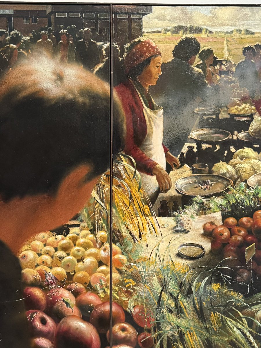 _andede's tweet photo. KUMU Picks

Market (1983) by Estonian artist Rein Tamnik, seen at Kumu Art Museum in Tallinn.

The main collection of @kumuartmuseum covers Estonian art from the 18th century onwards. https://t.co/sAi1sxQSWQ