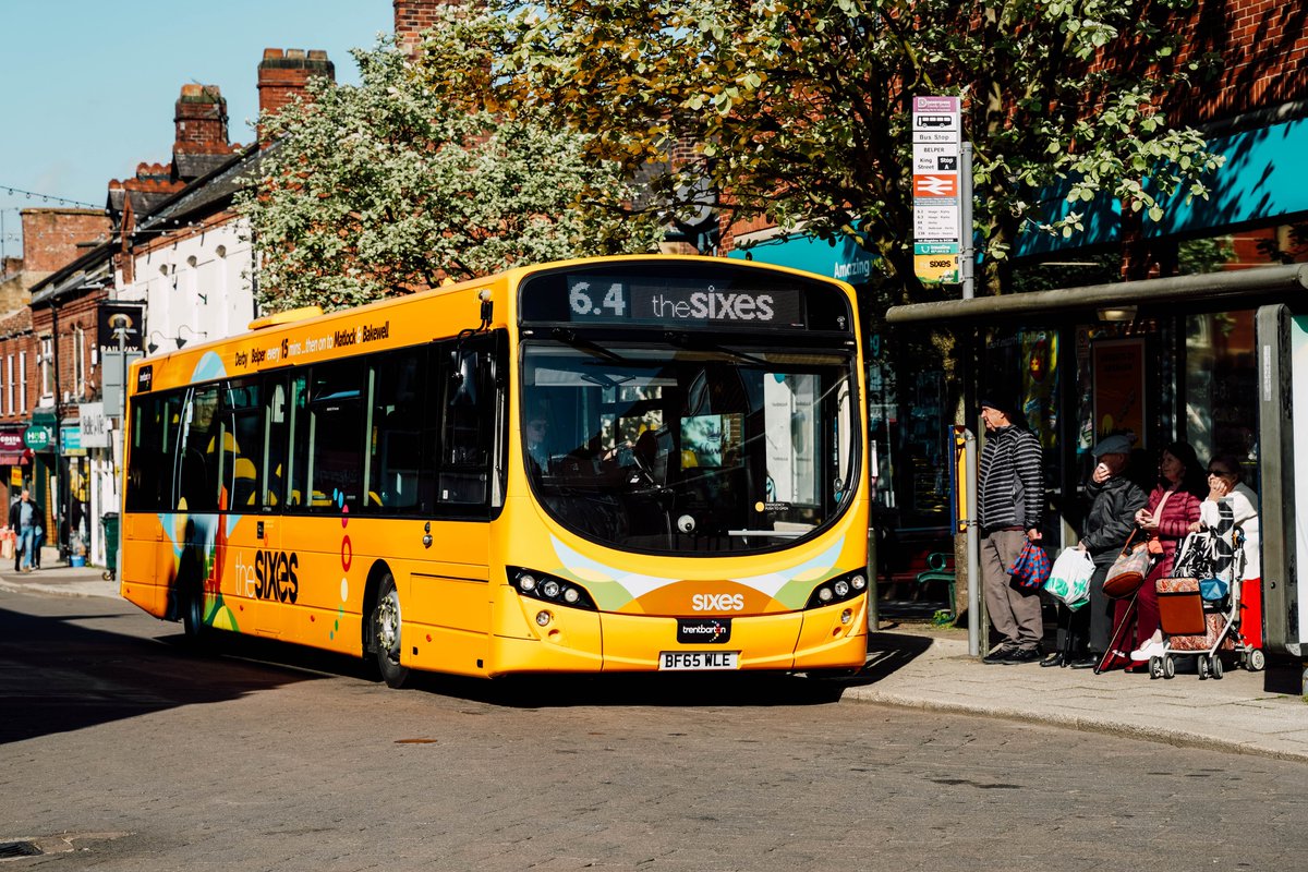 trentbartonland's tweet photo. Something exciting is rolling in this Summer 🌞 

the sixes are getting newer buses, bringing more comfort, style and smooth journeys for everyone travelling between Derby, Belper, Matlock and Bakewell 🚍 

Some of you may already have seen them out and about 👀 If you have managed to snap a photo, we'd love to see your pics in the comments 📷

If you are travelling on the sixes next week, look out for the team popping up across various locations handing out some breakfast goodies 🥣