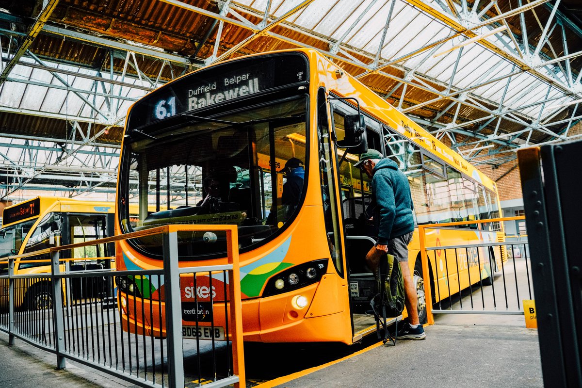 trentbartonland's tweet photo. Something exciting is rolling in this Summer 🌞 

the sixes are getting newer buses, bringing more comfort, style and smooth journeys for everyone travelling between Derby, Belper, Matlock and Bakewell 🚍 

Some of you may already have seen them out and about 👀 If you have managed to snap a photo, we'd love to see your pics in the comments 📷

If you are travelling on the sixes next week, look out for the team popping up across various locations handing out some breakfast goodies 🥣