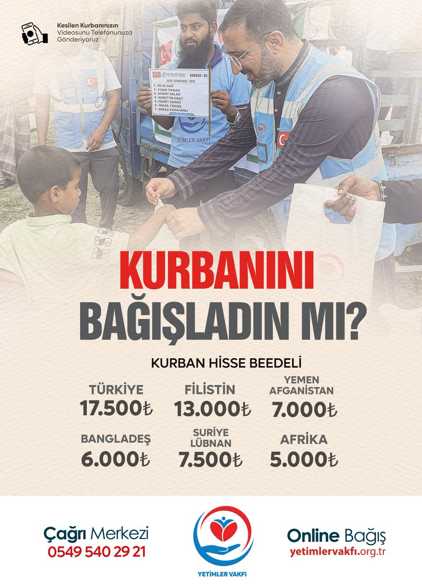 Yetimler Vakfı tweet media