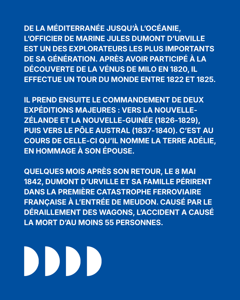 MuseeArmee's tweet photo. [#Cejourla] Le 8 mai 1842, l’explorateur Jules Dumont d’Urville décède dans la première catastrophe ferroviaire en France.
 
👉 Venez découvrir ce portrait dans l'exposition "Explorations : une affaire d’État ?", du 15 avril au 16 août au musée de l'Armée.

#musee #museearmee https://t.co/hR4vCOCtFJ
