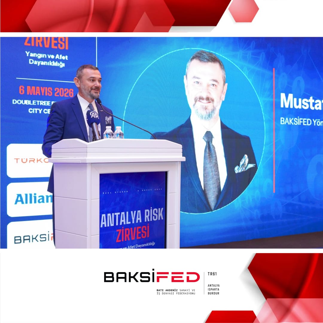 Baksifed's tweet photo. Allianz Türkiye ve TÜRKONFED, BAKSİFED ev sahipliğinde Antalya Risk Zirvesi’nde artan risklere karşı dayanıklılığı gündeme taşıdı

Zirvenin açılış konuşmaları; BAKSİFED Yönetim Kurulu Başkanımız Mustafa Cengiz, https://t.co/f26A5OJcfi