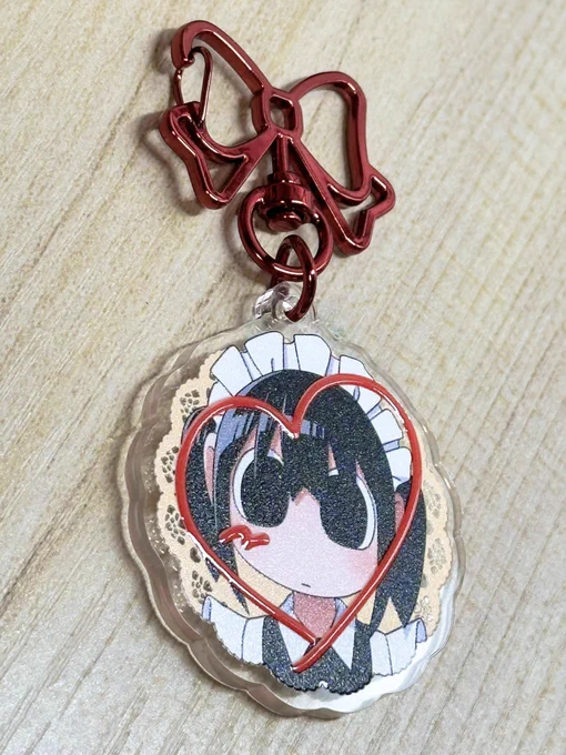 「オムライスアクキー」BOOTH( )にて販売再開いたしました。 リボン型のナスカンとつやつやケチャップ、レース柄が透けてかわいいです よろしくお願いいたします