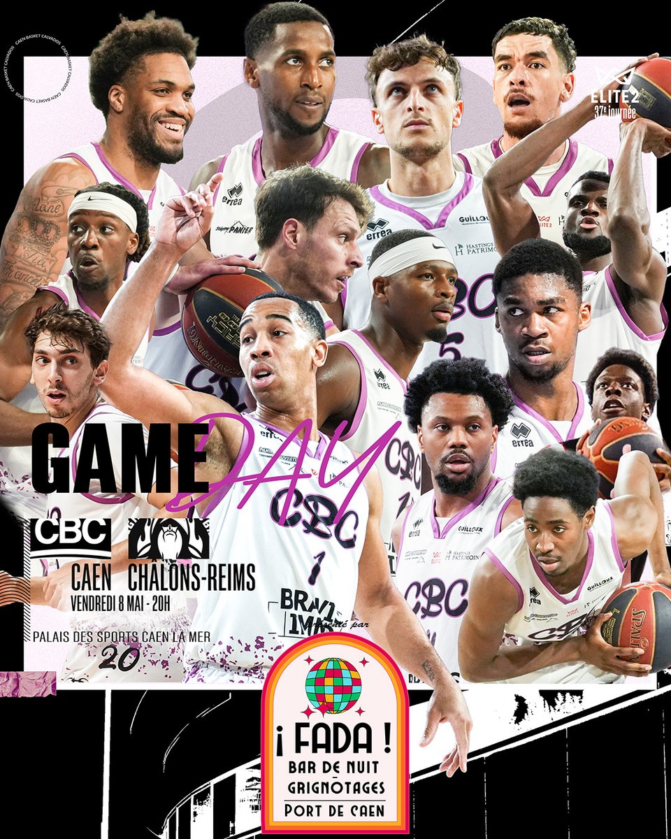 CaenBC14's tweet photo. GAMEDAY 🤩
On met une ambiance de dingue pour la der de la saison au Palais 🌋
ENSEMBLE pour aller chercher la victoire 👊

🛍 Ouverture boutique sur le parvis à 17h
🏟 Ouverture des portes à 18h30
⌚ Présentation des équipes à 19h45
🎟 Guichets fermés

Go CBC 🙌

#CBCFamily https://t.co/pGCxrl8CPB