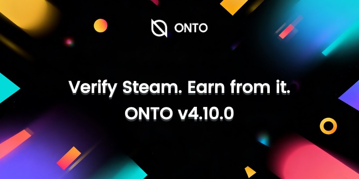 🎮 $500 up for grabs to celebrate ONTO Steam verification going live.
ONTO Wallet v4.10.0 also ships a restructured Profile and the prepares for the first <a href="/PalzGame/">Palz</a> data campaign ($2K+ pool).
Full release blog:
onto.app/blog/onto-v4-1…