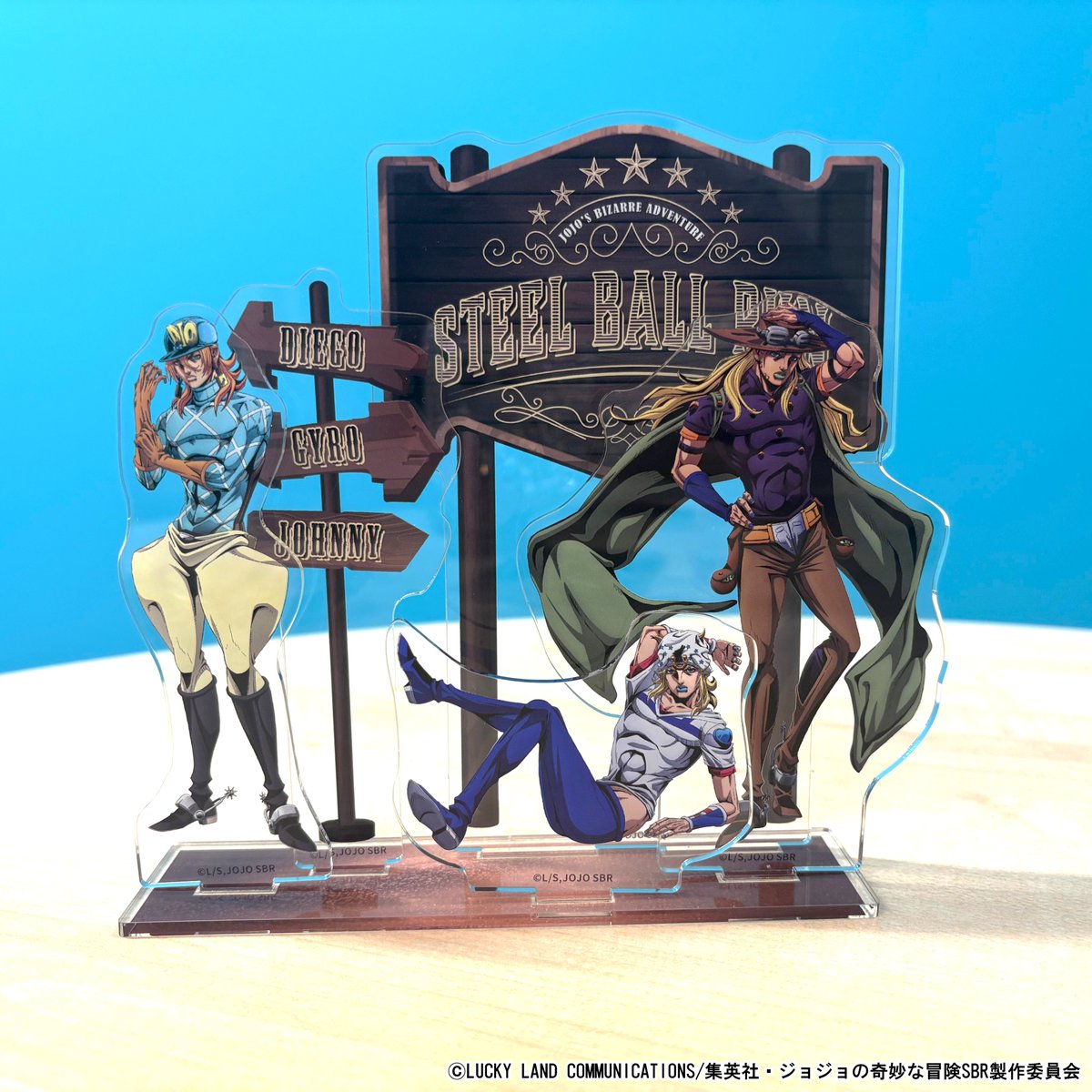 スティール・ボール・ラン ジョジョの奇妙な冒険 アクリルジオラマ