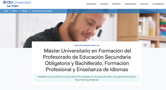 Canfila's tweet photo. 🎓 Da el paso hacia tu futuro como docente
Fórmate como profesor de ESO, Bachillerato...
📌 Matrícula abierta
ℹ️ Más información aquí 👇 https://t.co/SAlOhAIvho