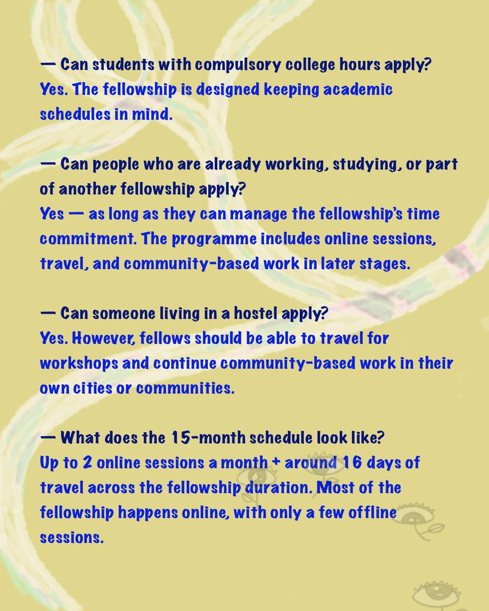 conflictorium's tweet photo. Still wondering if the Barefoot Curators Fellowship 2026 is for you? 👣
We’ve answered some of the most common questions 
And if you still have questions, leave them in the comments below — we’ll answer them here https://t.co/GOa6xzkVJc