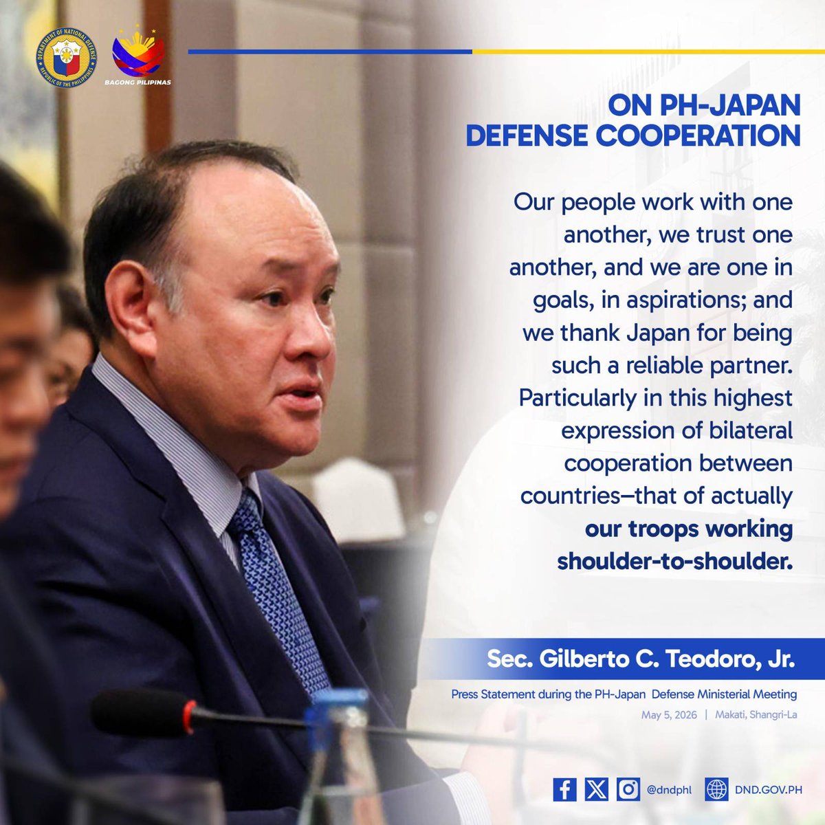 Department of National Defense - Philippines tweet media