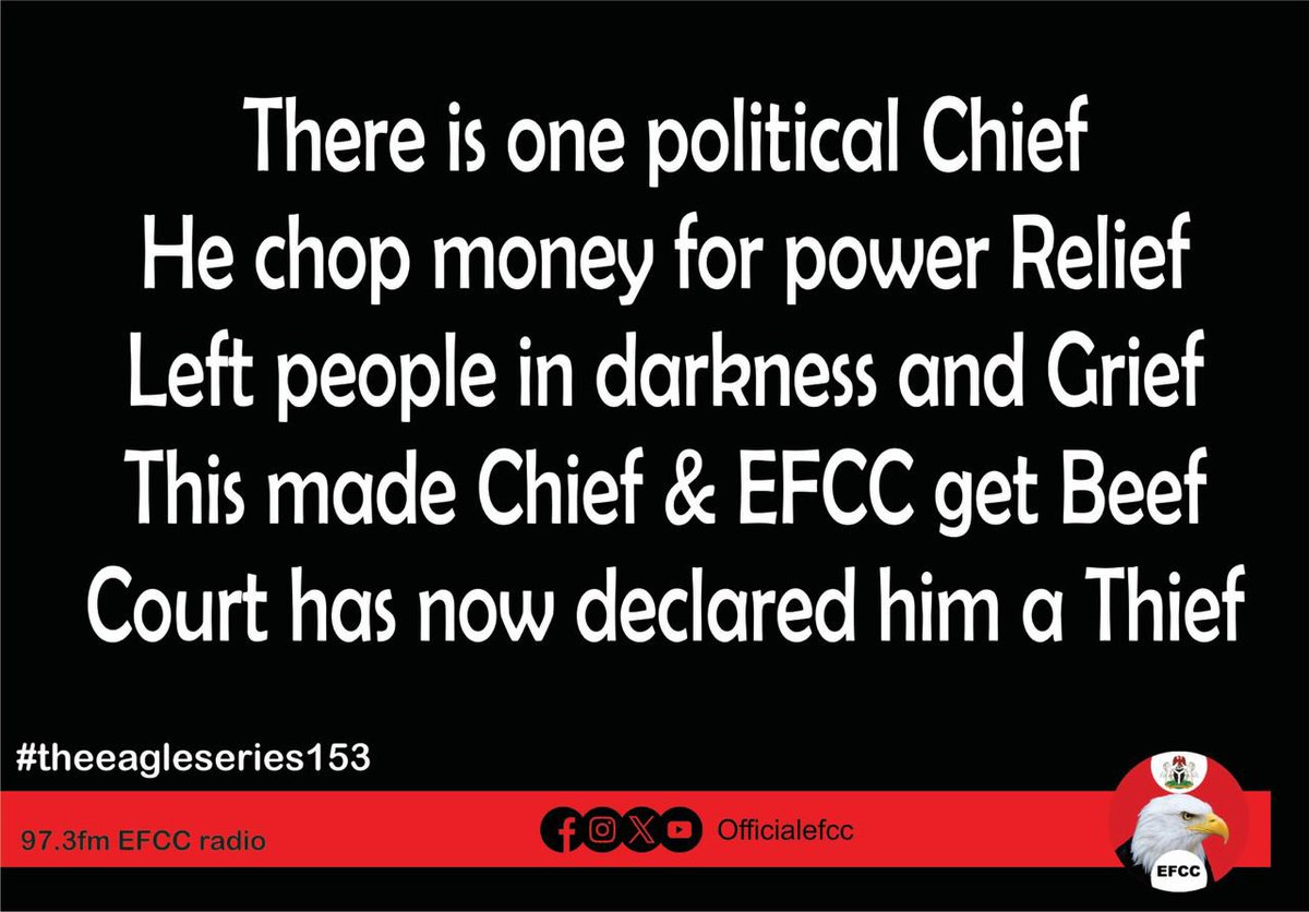 EFCC Nigeria tweet media