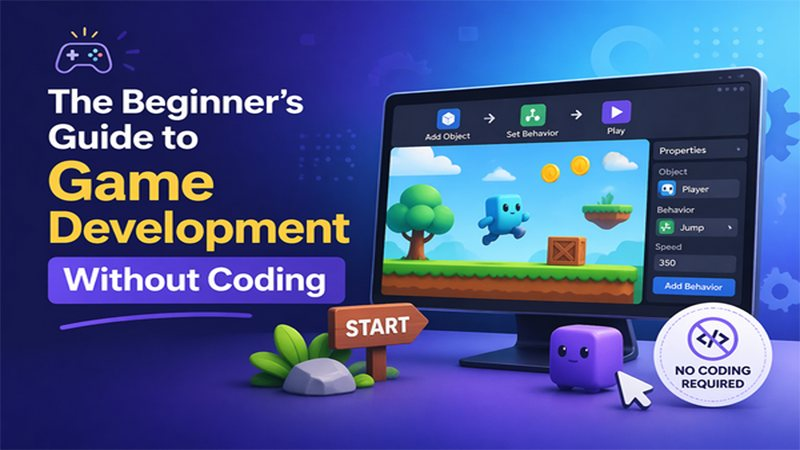 JessicaGibcyyz's tweet photo. The “you must learn coding first” era of game development is fading fast ⚡
AI + no-code tools are changing everything.
Here’s how beginners are building games in 2026 without touching a single line of code 👇
https://t.co/EEl55njcdg

#GameDev #NoCodeTools #AIgaming #IndieDev https://t.co/zEXB6VTwuY