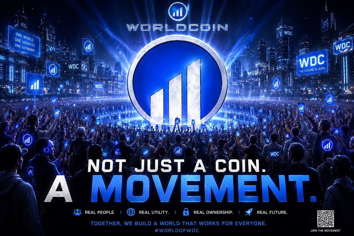 World coin tweet media