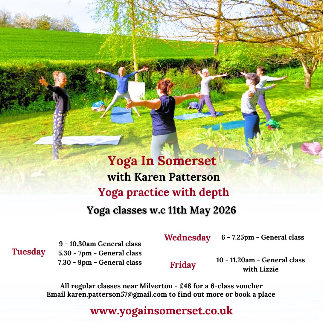 Yoga in Somerset tweet media