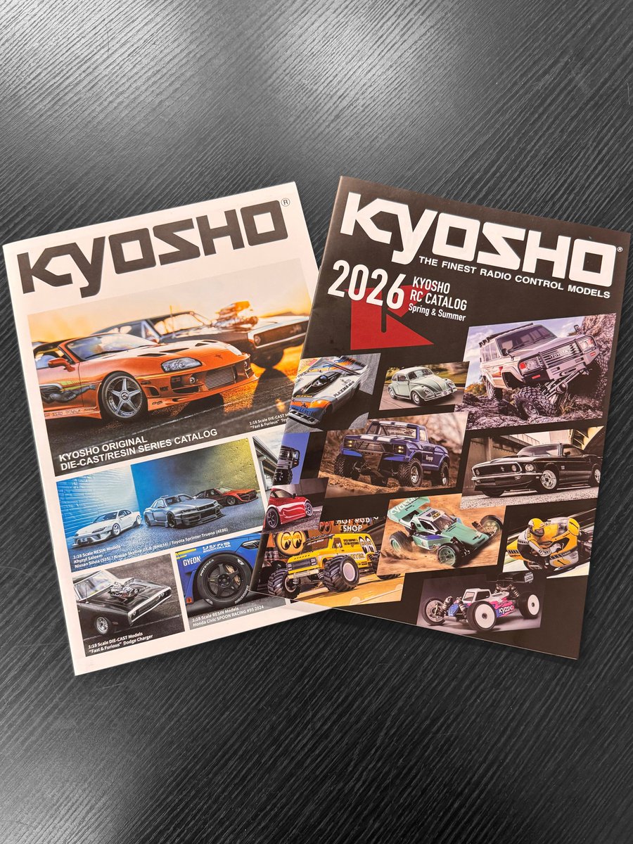 静岡ホビーショー 京商ブース】 京商の最新カタログが完成しました！RC