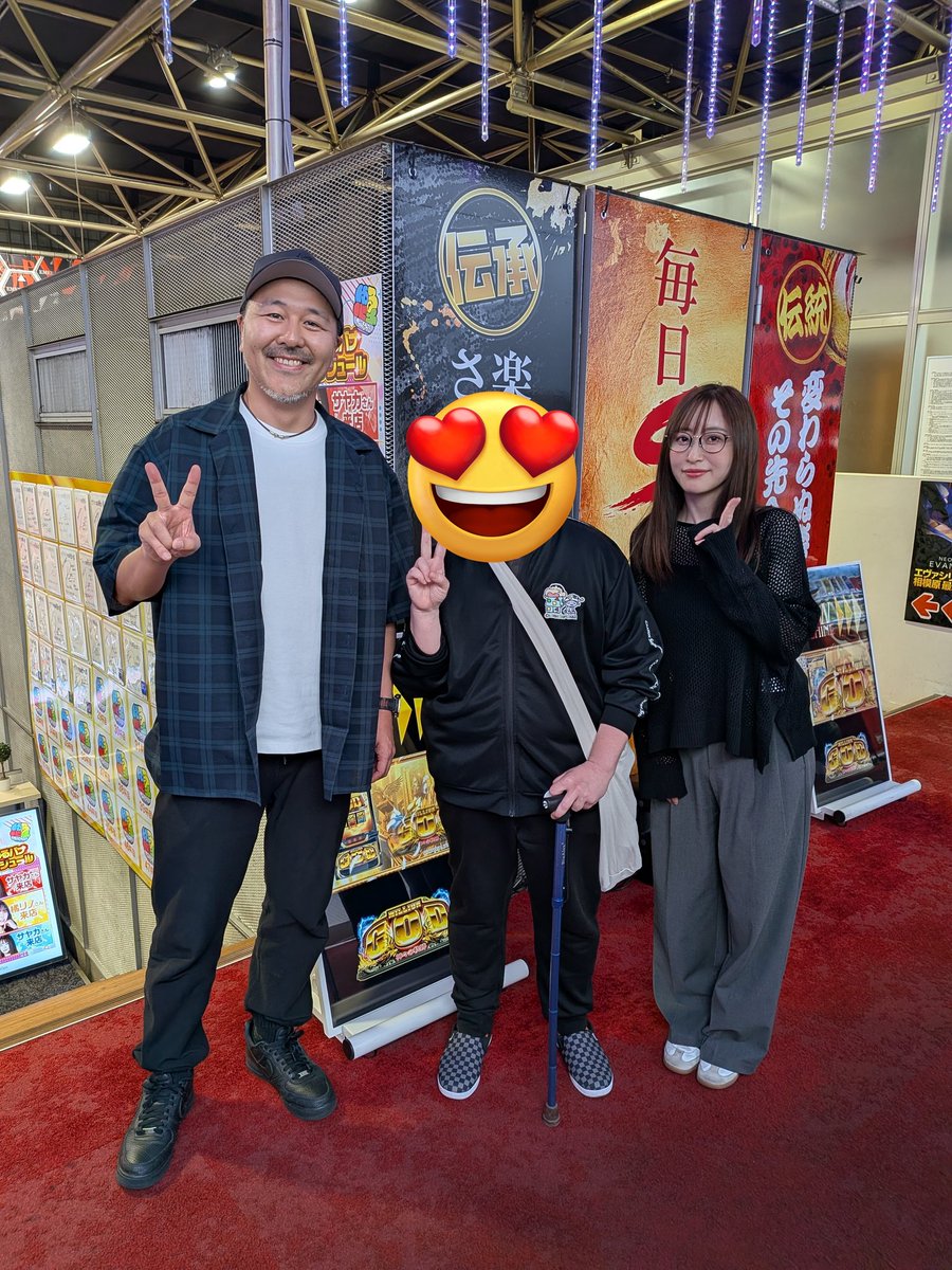 今日はおめぇらなんかスロ！の収録に行ってきました
玲子ちゃんバッチさんスタッフの皆様ありがとうございました🙇‍♂️
#神谷玲子
#松本バッチ
#ピーアーク相模原