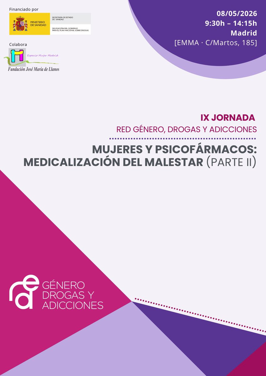 fejarfederacion's tweet photo. Hoy se celebra la IX Jornada anual de la @redgeneroydroga 𝐌𝐔𝐉𝐄𝐑𝐄𝐒 𝐘 𝐏𝐒𝐈𝐂𝐎𝐅Á𝐑𝐌𝐀𝐂𝐎𝐒:
𝐌𝐄𝐃𝐈𝐂𝐀𝐋𝐈𝐙𝐀𝐂𝐈Ó𝐍 𝐃𝐄𝐋 𝐌𝐀𝐋𝐄𝐒𝐓𝐀𝐑 
Jornada interna para las entidades que conforman la Red.
Representando a Fejar, asiste @santolariagr 
(📸@redgeneroydroga) https://t.co/VPtBMhc2Xy