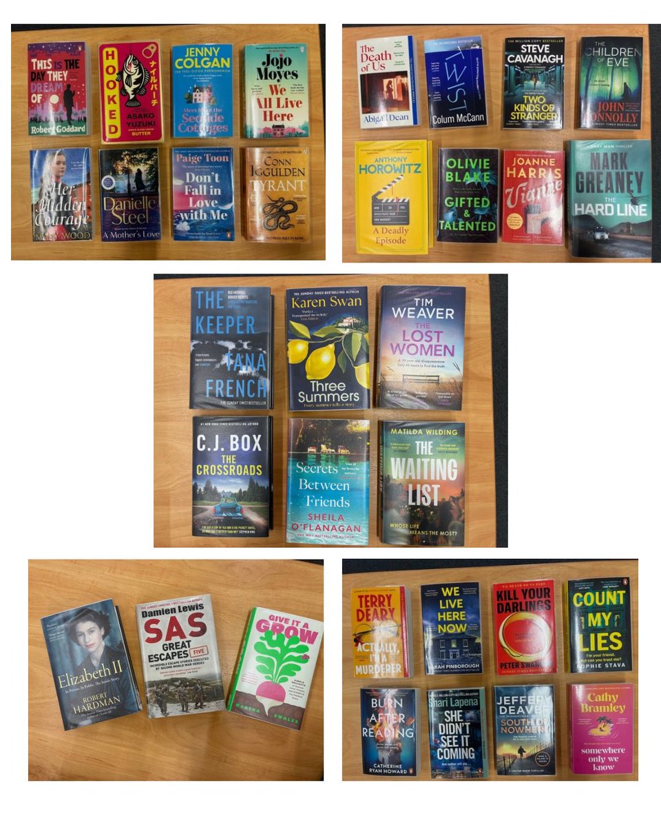 QuornLibrary's tweet photo. Lots of great new books in this week! 
Why not pop in to see us? 
#quorncommunitylibrary #quornlibrary https://t.co/E1gzqvLsUn