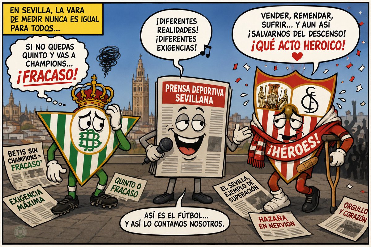 Arsenal 🆚 PSG
Friburgo 🆚 Aston Villa
Rayo 🆚 Crystal Palace
Sevilla 🆚 Espanyol

La 4 FINALES EUROPEAS de la que toda la prensa deportiva sevillana está hablando hoy