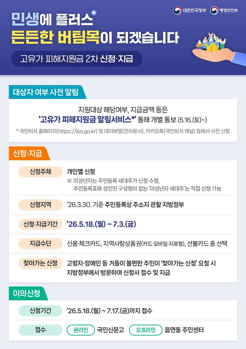 행정안전부 tweet media