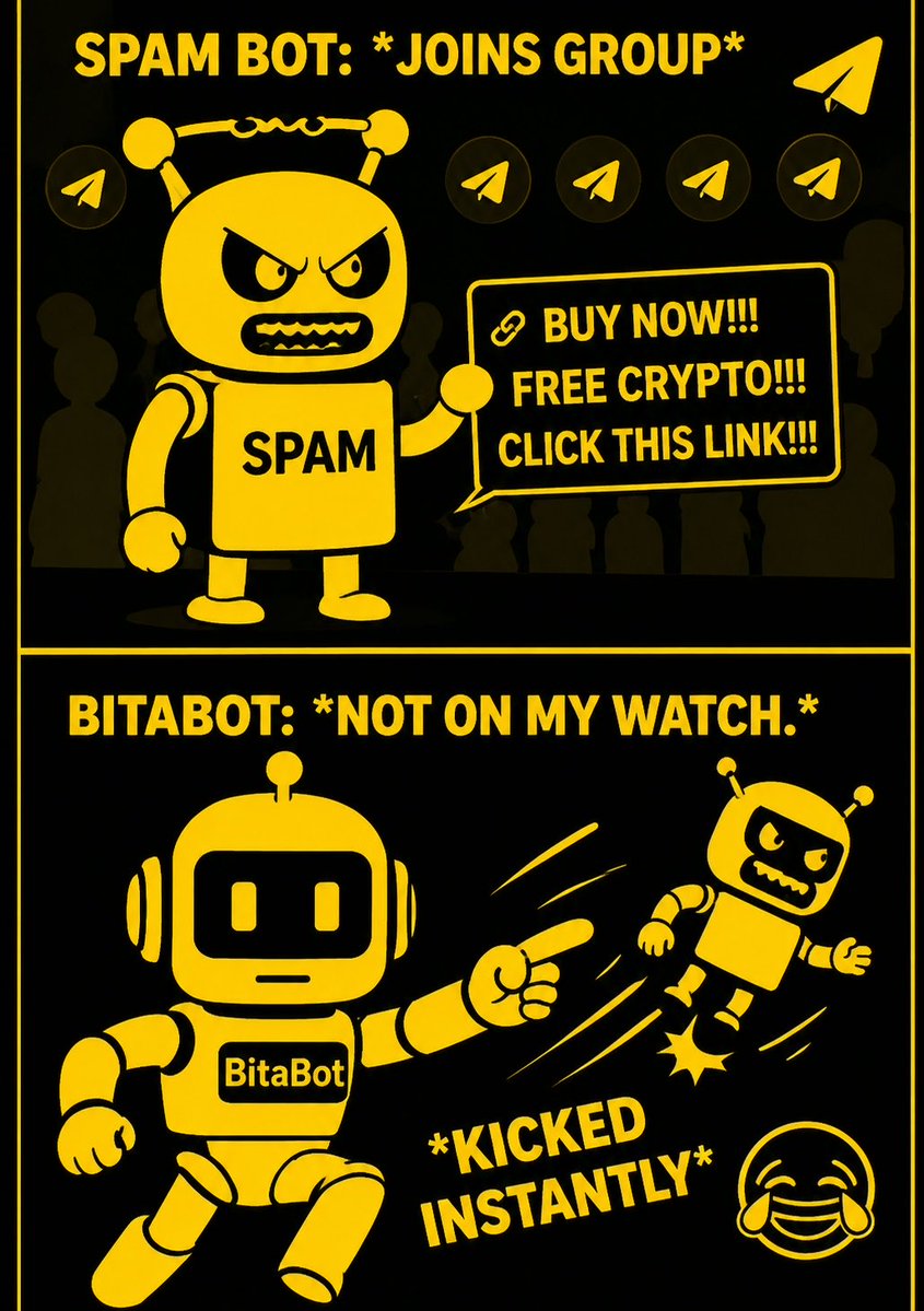 A strong community isn’t built by hype alone.  

It’s built through consistency, fast management, active engagement, and proper moderation.  

That’s exactly where Bitabot comes in. 🤖  

Helping Web3 communities stay organized, protected, and active without stressing the team..