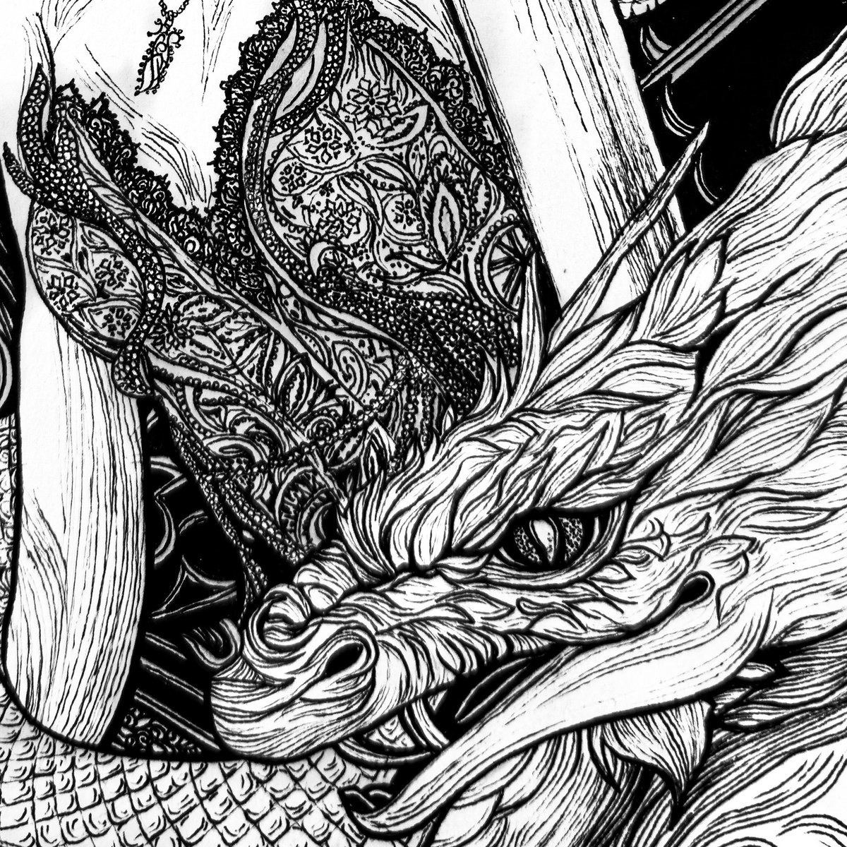 sanazmsvi's tweet photo. Good morning, Fellas! 🖤

Art vs Details ~ Drawing on paper 
𝐍𝐔𝐖𝐀 • 𝐨𝐧 𝐎𝐛𝐣𝐤𝐭 https://t.co/u6uda2n6dF