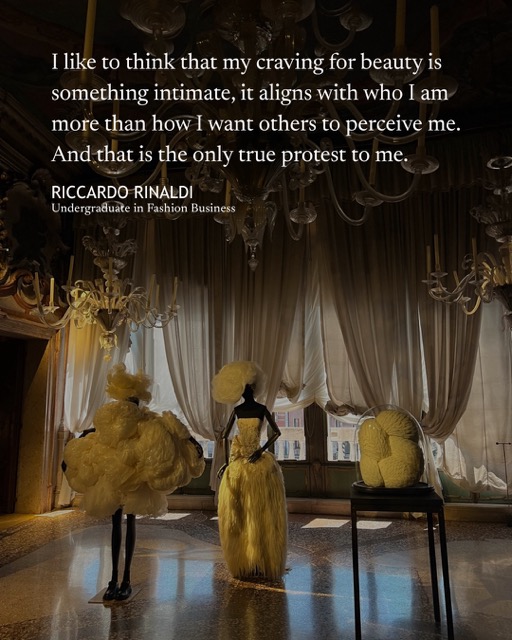 polimoda's tweet photo. Two Polimoda students visit the Dries Van Noten Foundation in Venice and come back with a conversation about beauty, Haute Couture, and what we choose to wear and why.
Read it on the Journal. https://t.co/CE3a2ko70h https://t.co/SkBVFYVR35