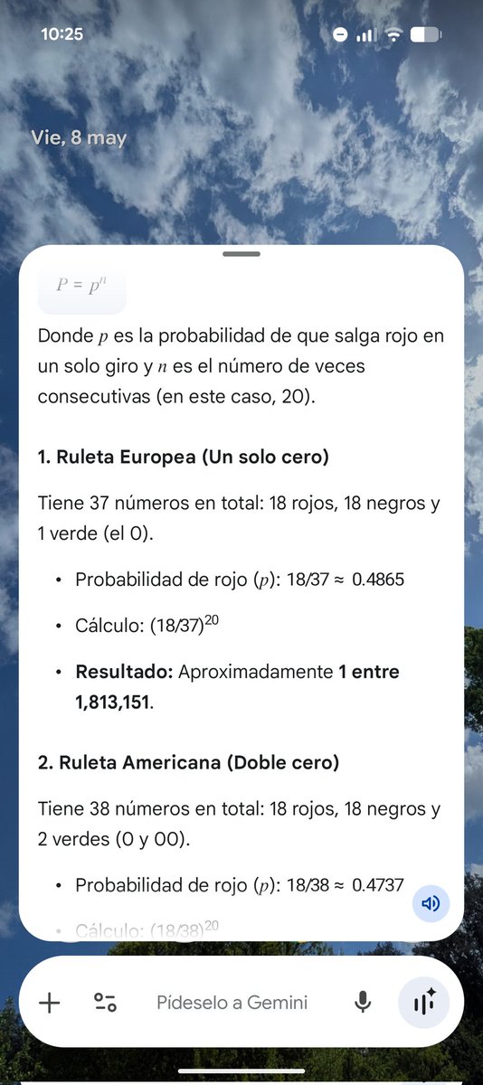 junmas_De's tweet photo. @parasitoahorro La probabilidad de que salga 20 veces el mismo color, o 15 veces... 
Al final está trucado, tira una moneda y dime cuantas veces te pasa que salga seguida 20 veces cara o cruz https://t.co/uMsgzYlYhV