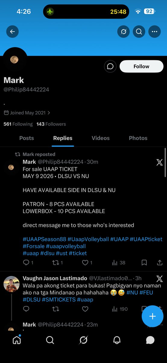 peterpoker03's tweet photo. @Philip84442224 @lawercased @AwraBriguelaaa Scammer alert https://t.co/5vPK6zilFT