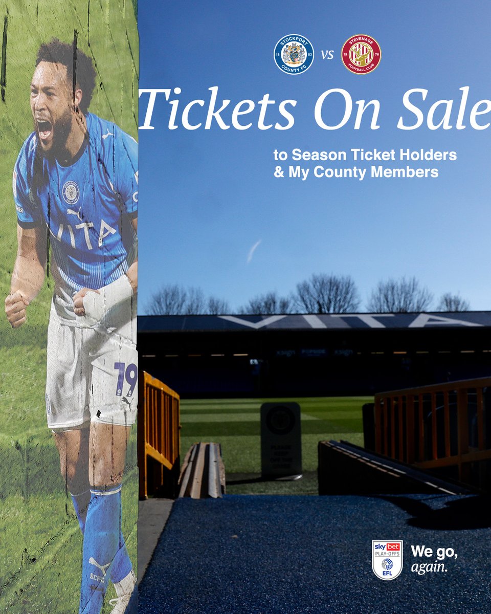 Stockport County tweet media