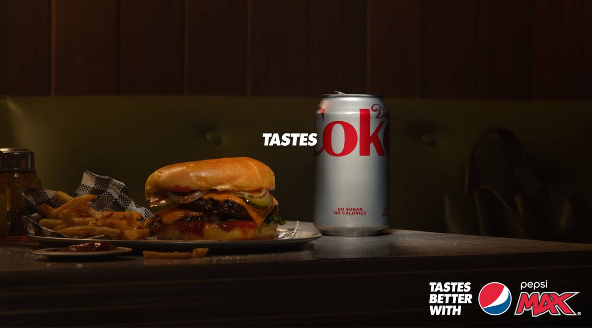 AteeqNaseem's tweet photo. #Pepsi looked at a Coke can and found 'OK' hiding inside the word C-O-K-E

Thats the whole campaign. 'Coke tastes OK. Pepsi tastes better.' Love it !

We think the same way

Our motto isn't Ride OK. It's Ride Better 

#AlbatrossCarsRideBetter #PepsiTastesBetter https://t.co/dfWSB24oWW