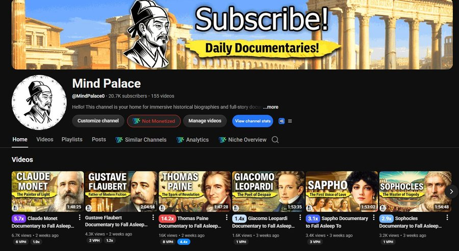 MindPalace1233's tweet photo. @TeamYouTube
I got demonetized for "Inauthenic content". Its been 2 month. All my videos are Educational and in "Education" category so its provides value and nothing repetitive. Can you review my channel again. My channel is comply with the given feedback in the Youtube Studio. https://t.co/dLtqEQUPzl