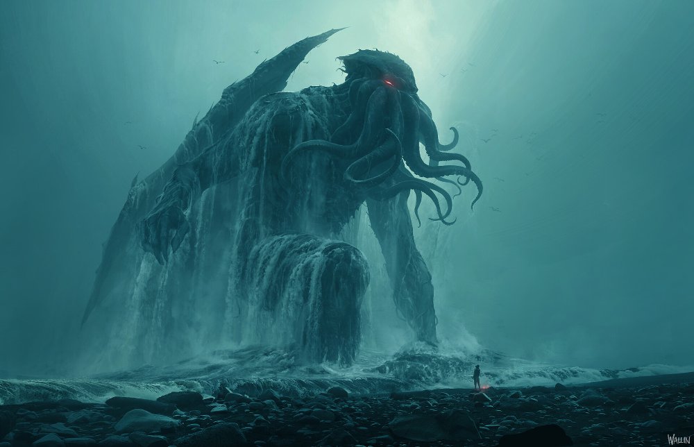 MaryW__13's tweet photo. The next thing I know is that I'm gonna wake up in the morning, look up, and see Cthulhu in the sky, and it won't surprise me, the way nothing surprises me anymore. https://t.co/pNbs1aln3Y