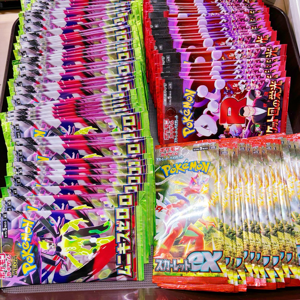 海外ポケカまとめ売りセット　バラ売り⭕️ 即購入❌ 特価企画】ポケモンカード バラパックまとめ売り - メルカリ