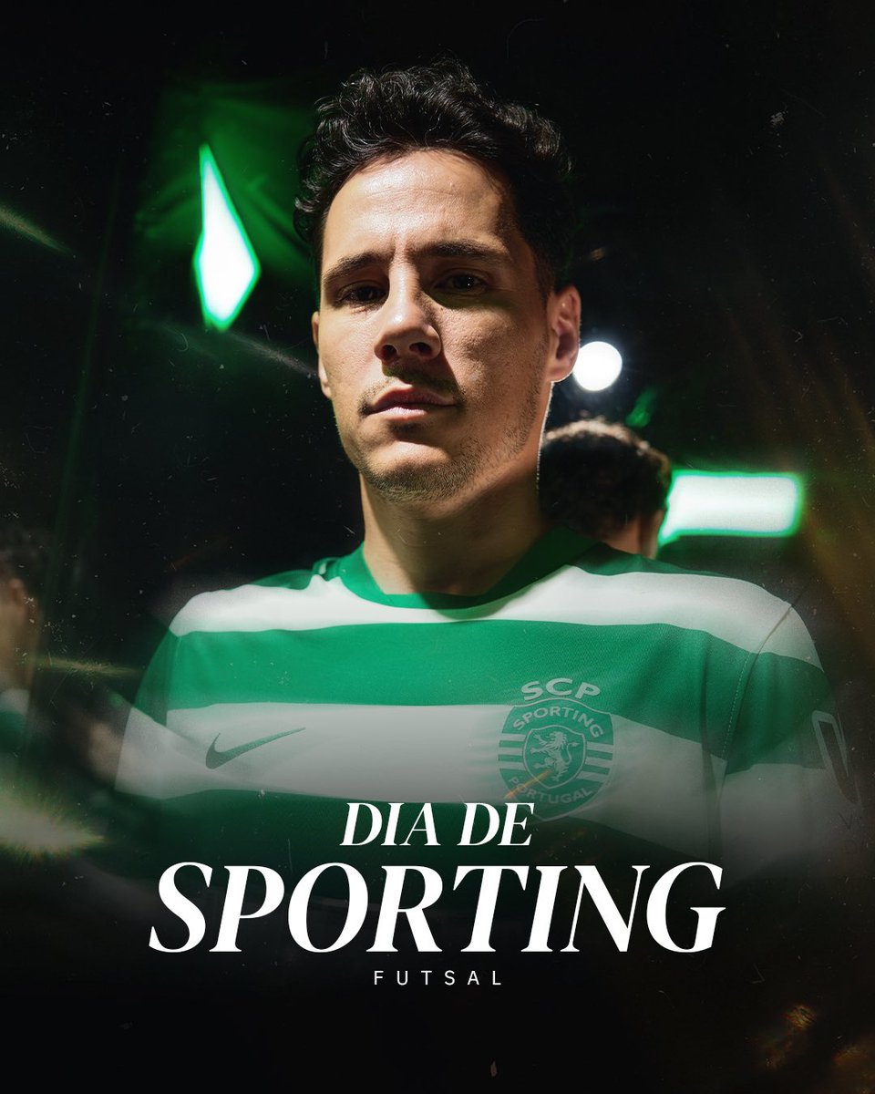 O #FutsalSCP disputa o acesso à 𝑭𝑰𝑵𝑨𝑳 da #UCLFutsal 🌟

⏰ 16h30 📺 Sporting TV
