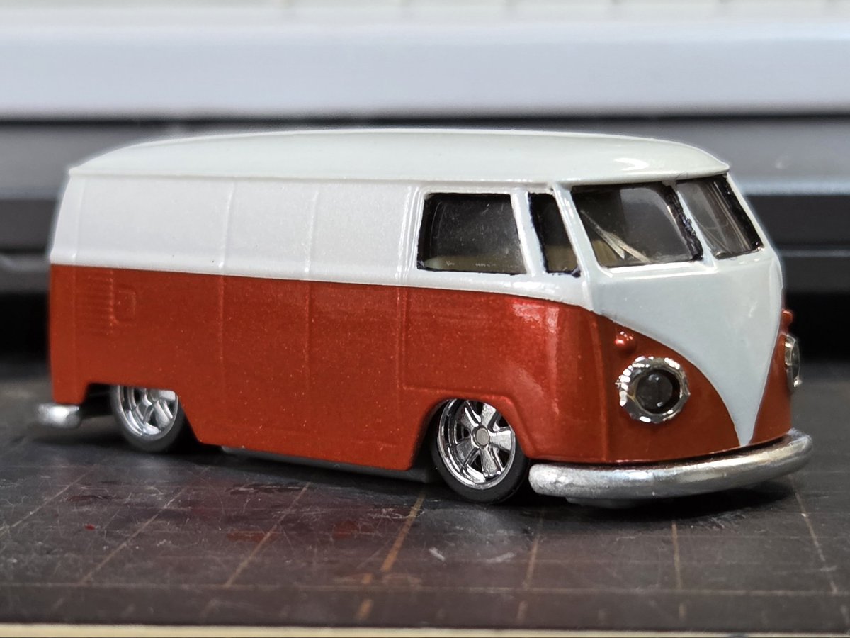 _NemoAnonymous's tweet photo. Custom Majorette Type2 (T1) Van
完成しました。
#164custom #Majorette #VWType2 https://t.co/5pmeogIoGS