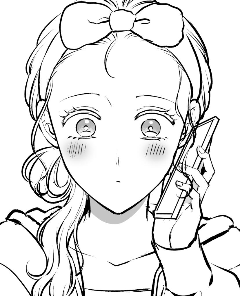 ユリクロ　手描き　イラストリクエスト 낙서 펜 Doodle pen らくがきオクモ (무료 free) by 水のトラブル