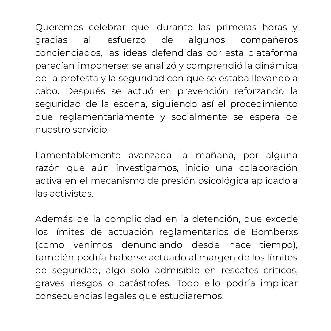 Bomberxs contra los desahucios tweet media