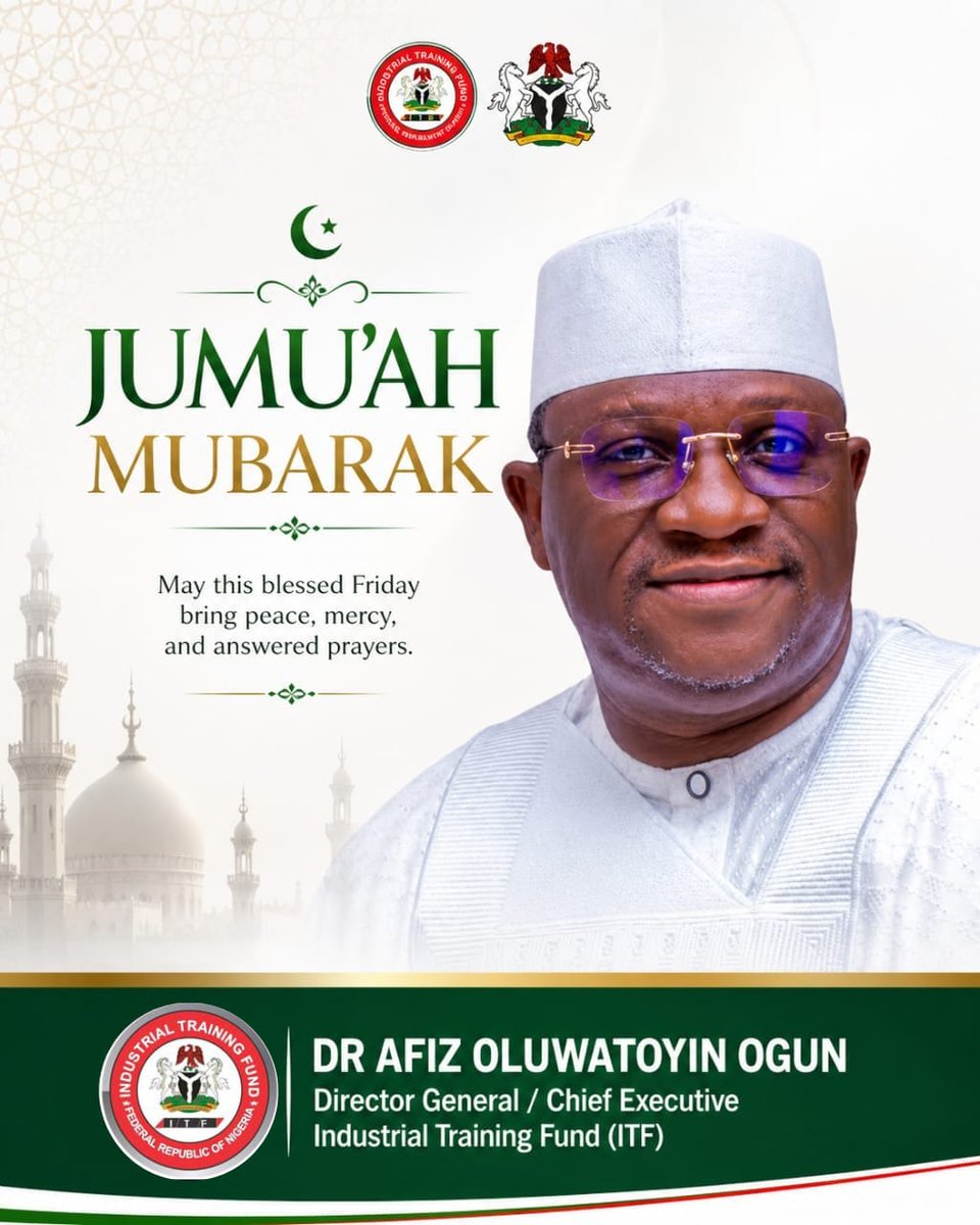 Dr Afiz Oluwatoyin Ogun DG/CE ITF tweet media