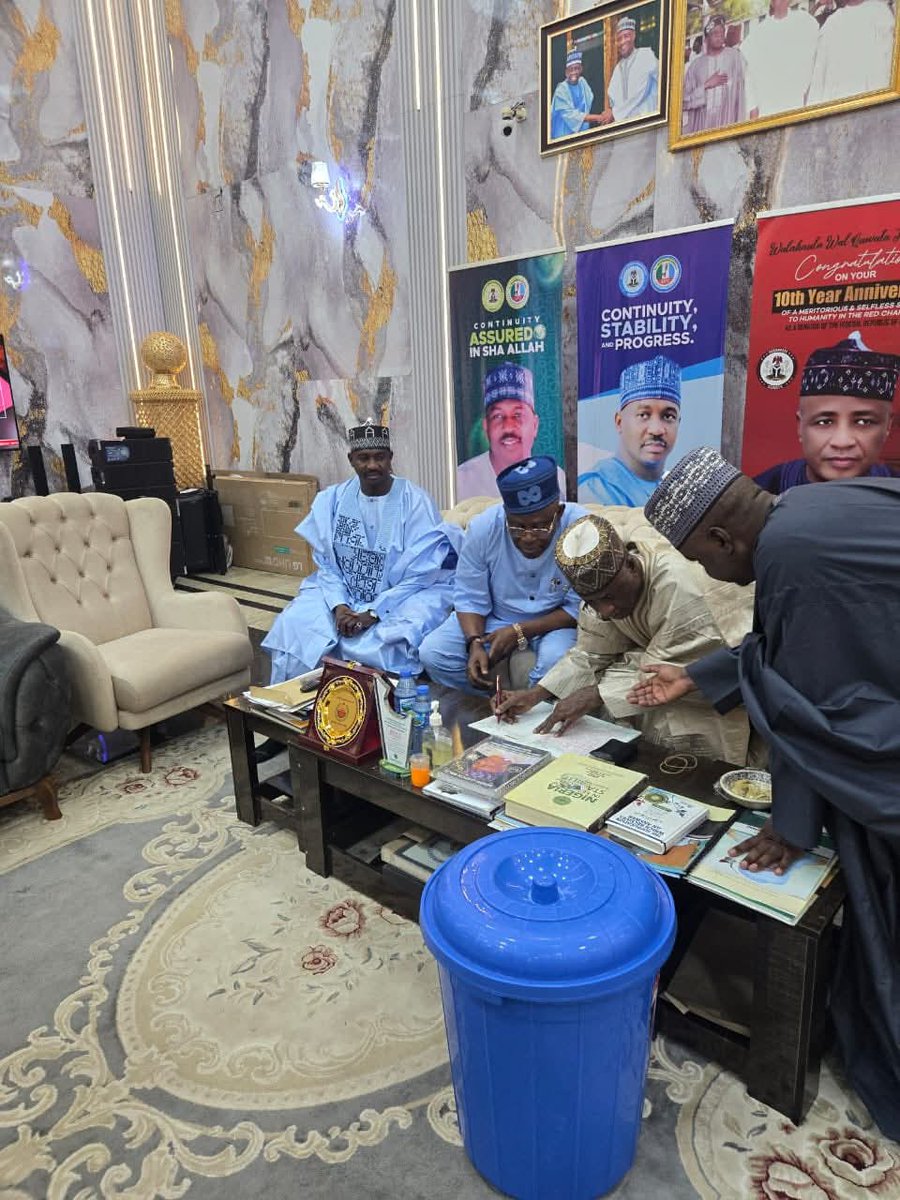 2027: Governor Ahmad Aliyu of  Governor of Sokoto State, and Senator Aliyu Magatakarda Wamakko have formally endorsed and appended their signatures to the 2027 presidential nomination form of President Bola Tinubu