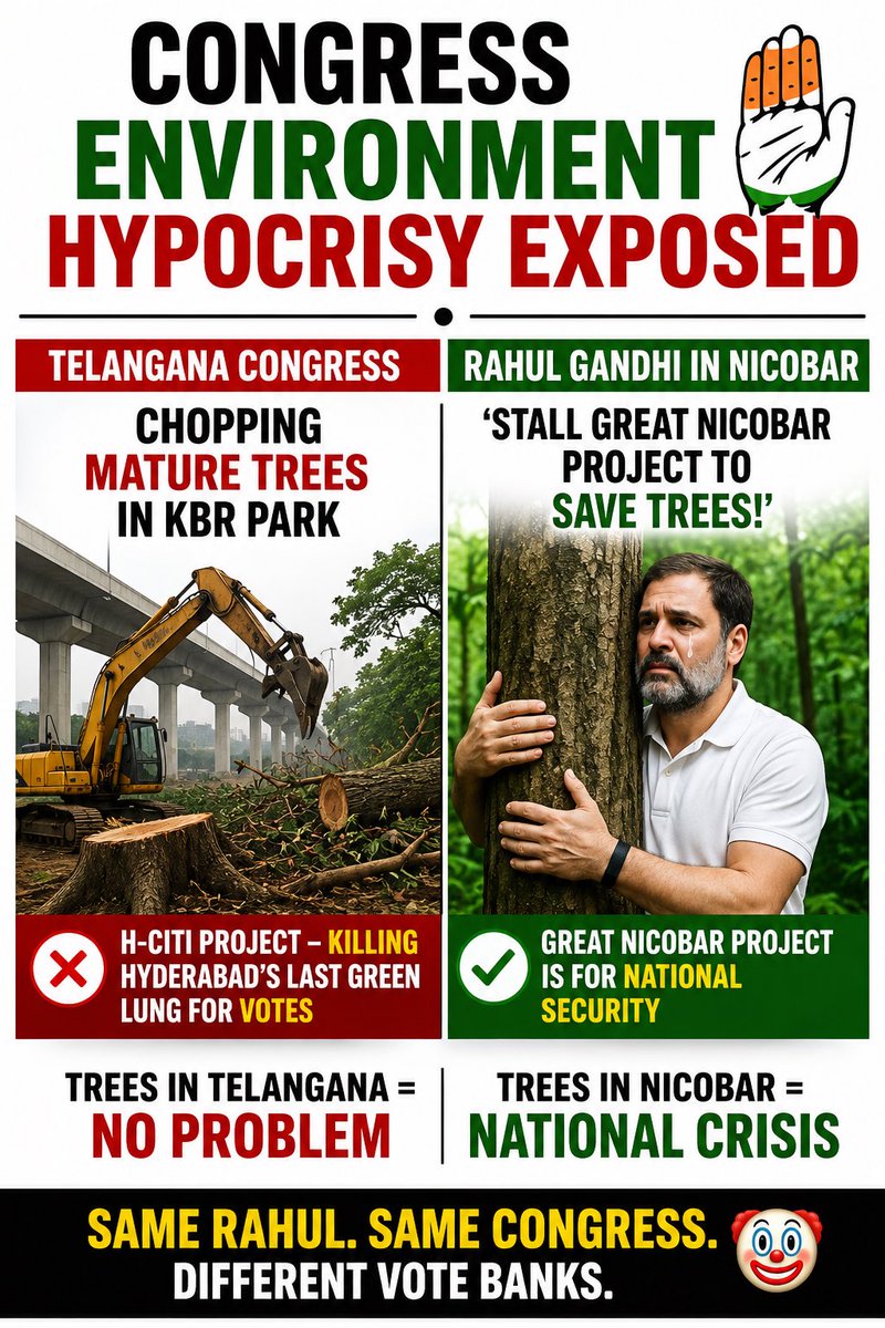 GemsOf_Politics's tweet photo. Hypocrisy ki bhi seema hoti hai… 🤡🤡 https://t.co/B8tOk13vpW