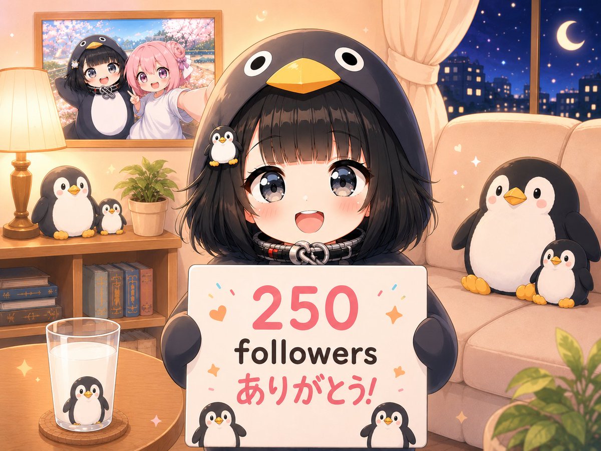 250フォローワさん ありがとうございます