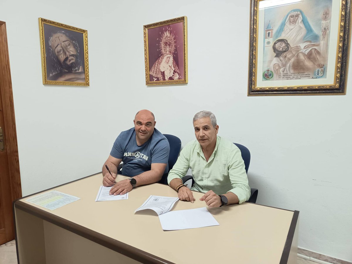 ProvinciaCofrad's tweet photo. 🔘 El Garrobo

🎶 La Hdad. de la Estrella renueva un año más a la Banda de Música de La Soledad de La Algaba para el Corpus Christi y la procesión de la Patrona.

➡️ La formación llegó en 2023 relevando a Las Nieves de Olivares, y cumplirá cuatro años tras la Santísima Virgen. https://t.co/uNqrBEJHFs